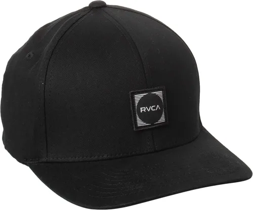 Vista 4 de RVCA Flexfit - Sombrero ajustado de ala curvada para hombre, Multicolor