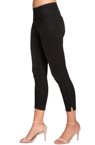 Vista 2 de LIOR PARIS Signature Power Stretch Joy 5 Wash Skinny Crop Jean