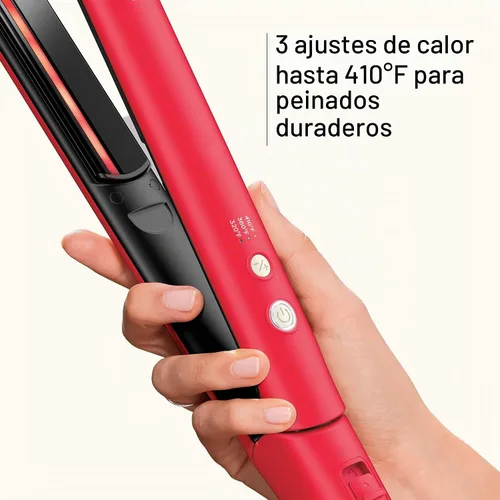 Vista 4 de Infiniti PRO CONAIR - Plancha plana infrarroja de 1 pulgada, alisador de cabello para resultados suaves y brillantes, plancha de pelo de peinado Baya