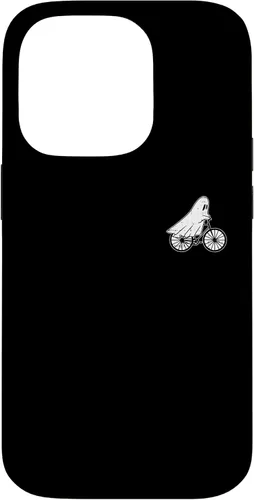 Vista 17 de iPhone 11 Pro Ghost Riding Bicicleta, disfraz de Halloween Ghoul Biker Ciclista caso