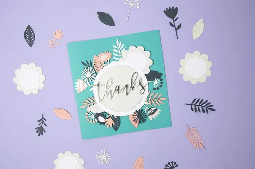Vista 5 de Sizzix Juego de flores Free Style, multicolor