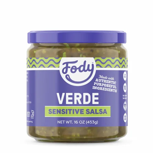 Vista 8 de Fody Foods Salsa mediana, 16 onzas, sin ajo y cebolla, bajo certificado FODMAP, apto para el intestino y el SII, vegano, sin OMG, sin gluten, apto