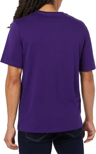 Vista 3 de Tienda Essentials Camiseta de manga corta con cuello redondo para hombre, ajuste regular, paquete de 2