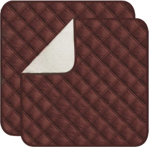 Vista 9 de Paquete de 2 almohadillas impermeables y absorbentes para sillas de incontinencia, lavables a máquina, para adultos y niños, para silla de ruedas