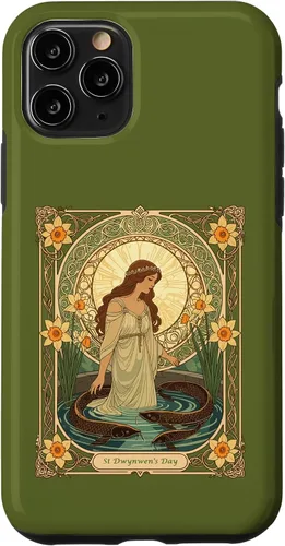Vista 29 de Dwynwen's Well and Sacred Fish Case for iPhone 17