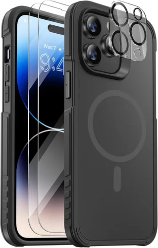 Vista 37 de Diaclara Funda diseñada para iPhone 12/iPhone 12 Pro, [con protector de pantalla de privacidad] [antiespía]