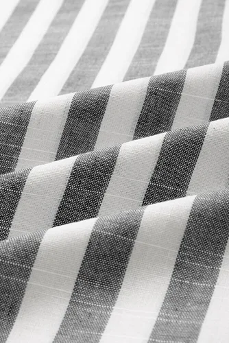 Vista 7 de JMIERR Camisas de vestir a rayas con botones y manga corta para hombre