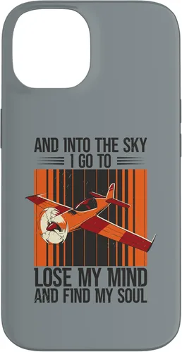 Vista 4 de Funda de aviación para iPhone 12/12 Pro y Into The Sky Flying Airplane Pilot Flight Plane