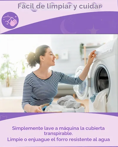 Vista 7 de WELLZEE Colchón rectangular para moisés de 28 x 15 pulgadas, se adapta a