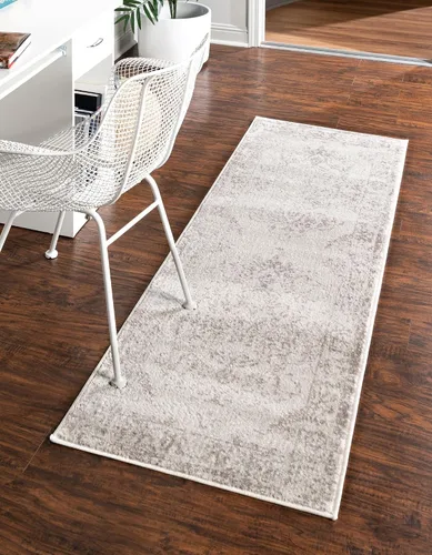 Vista 46 de Unique Loom Oxford Collection Alfombra de área Bodleian (2' x 3' 1", rectangular, beige/marfil)