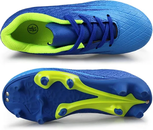 Vista 5 de Hawkwell Kids Outdoor Firm Ground Turf Soccer Shoes(ToddlerLittle KidBig Kid)