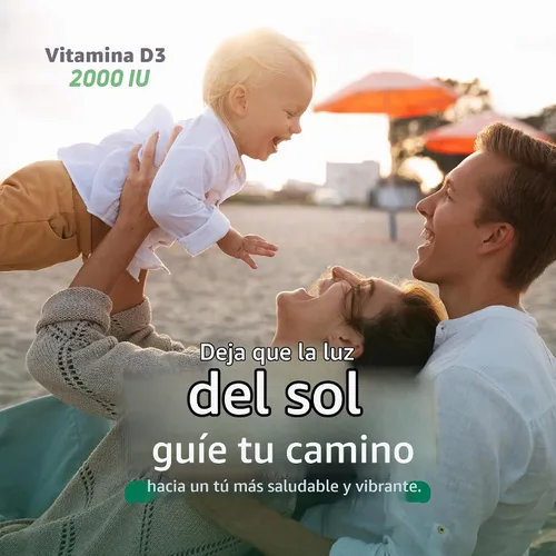 Vista 6 de Vitamina D3 2000 UI Softgels Inmune Bone Muscle Support 100 Count