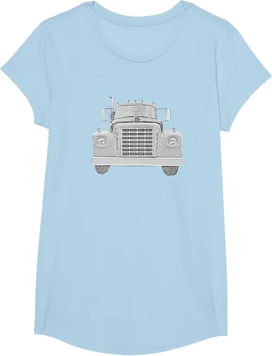 Vista 14 de Camiseta clásica de camión pesado International Harvester IH Loadstar, Negro, S