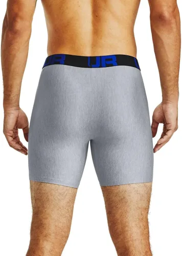 Vista 2 de Under Armour Tech - Ropa interior Boxerjock para hombre (6pulgadas), paquete con 2