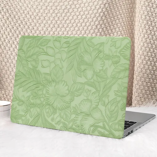 Vista 32 de Seorsok Funda compatible con MacBook Air de 15 pulgadas versión 2026 2025-2023 M5 A3448 M4 A3241 M3 A3114 M2 A2941 Touch ID, funda rígida de piel