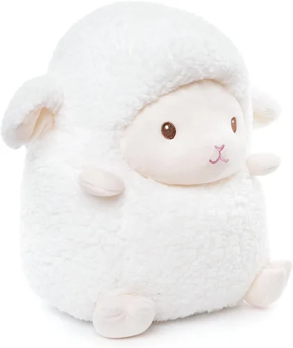 Vista 11 de WEIGEDU Gatito negro de peluche con ojos bordados para niño y niña, decoración de Halloween, cojín de almohada, sofá, regalos de inauguración