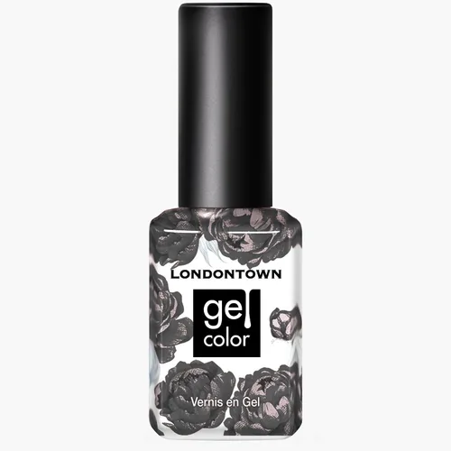 Vista 28 de LONDONTOWN Esmalte de uñas de gel UV/LED, de larga duración, resistente al astillado, color de alto brillo, marrón beige natural brillante, 0.4 fl
