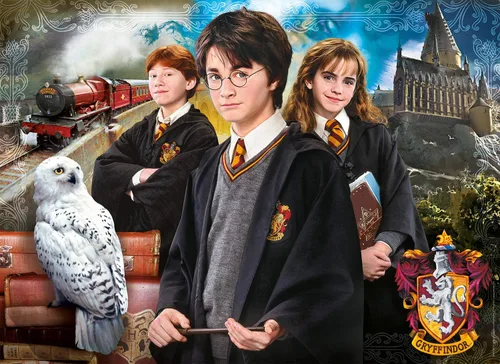 Vista 2 de Clementoni 61882 61882-Jigsaw Harry Potter - Rompecabezas para adultos, 1000 piezas, multicolor