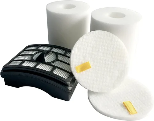 Vista 5 de 2 filtros HEPA + 2 filtros de espuma para Shark Rotator Pro Lift-Away NV500 NV501 NV505 NV552 Kit de filtro HEPA y filtro de espuma, parte # XFH500