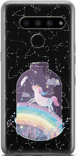 Vista 8 de Mertak Funda transparente para teléfono compatible con LG Stylo 6 5 4 K61 K51S K41S K30 K20 Q70 Q60 cubierta de silicona acuarela diseño colorido