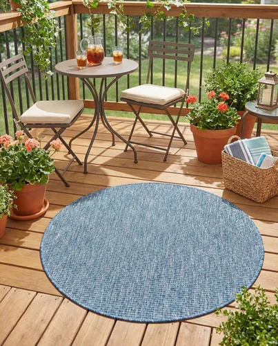 Vista 34 de Rugs.com Outdoor Solid Collection - Alfombra de pelo plano beige de 2 x 3 pulgadas, perfecta para entradas, cocinas, rincones de desayuno, piezas