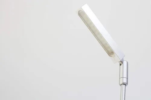 Vista 6 de 2pcs escaparate de la joyería LED poste tallo luz modelo FY-60 plata 6000K