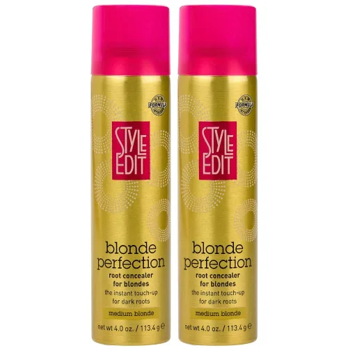 Vista 18 de Style Edit - Corrector de raíces, cubre instantáneamente canas y raíces, calidad de salón de belleza profesional