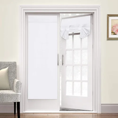 Vista 25 de Turquoize Cortinas Opacas con Aislamiento Térmico Paneles de Tratamiento de Ventanas con Bolsillo para Barra Paneles de Ventana para Ventanas