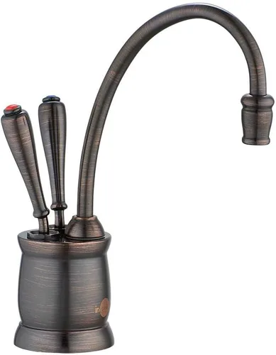 Vista 5 de InSinkErator Grifo dispensador de agua caliente instantáneo Toscano, bronce aceitado clásico, F-GN2215CRB Acabado aceitado bronce clásico