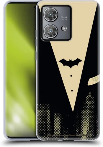Vista 10 de Head Case Designs Officially Licensed Batman DC Comics Alter Ego Bats Duality Soft Gel Case Compatible with Motorola Edge 40 Neo 5G