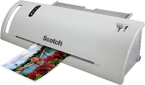 Vista 4 de Scotch - Bolsas de laminación, 5 mil, 4.33" X 6.33", transparente brillante, paquete de 20