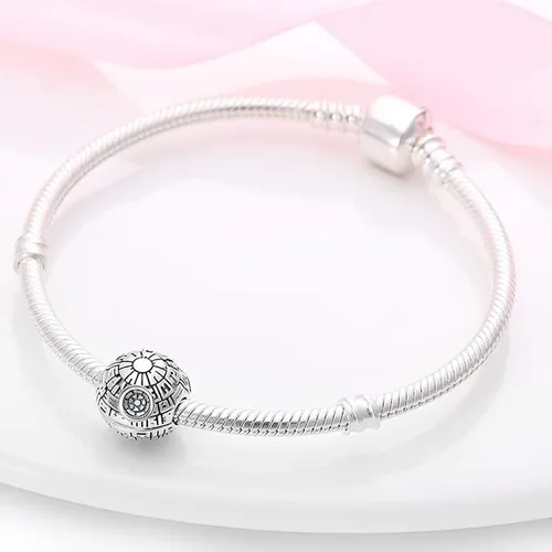 Vista 3 de LIGHTDOG Star Wars Charms Beads fits Pandora Charm Bracelets for Woman,925 Sterling Silver Dangle Pendant Bead,Mother's Day Gift Girl Jewelry Beads