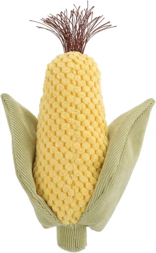 Vista 6 de Apricot Lamb Juguetes de comida, peluche de maíz fresco, suave, perfecto para niños