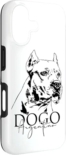 Vista 3 de Dogo Argentino Dog Portrait Dog Portrait Dogs Case for iPhone 17