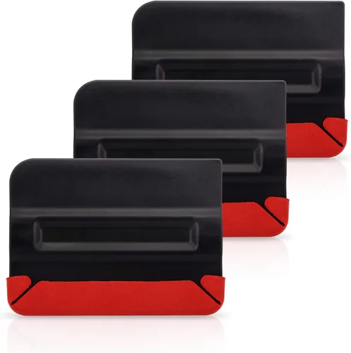 Vista 8 de Gomake Squeegee - Envolturas de vinilo de fieltro microfino para escobilla de goma de 4 pulgadas, herramienta de tintado de ventana de automóvil 10