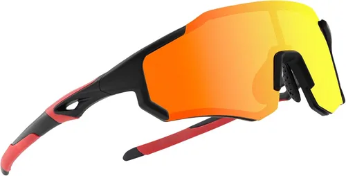 Vista 7 de ROCKBROS Polarized Sunglasses for Men Women UV400 Protection Cycling Bike Glasses TAC Lightweight Frame Driving Fishing