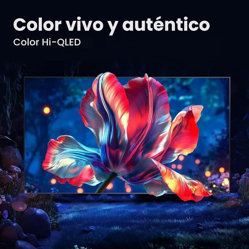 Vista 4 de Hisense Smart Roku TV Class E6SR Series Hi-QLED 4K UHD de 43 pulgadas (43E6SR, modelo 2026) - Dolby Vision, modo de juego Plus, VRR, ALLM, DTS