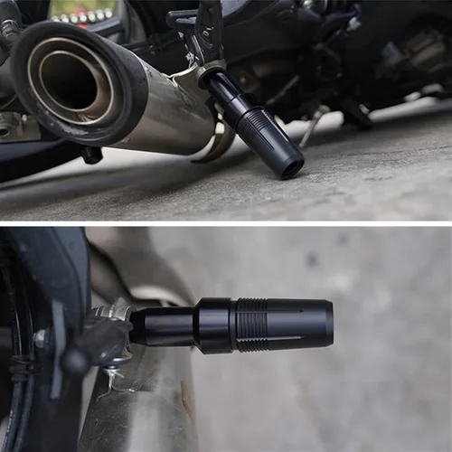 Vista 3 de Marcos protectores para Kawasaki Z800 Z900 Z1000SX Z250 Z300 Z750 para Ninja 250 300 ER6N motocicleta Haust Slider Crash Pad Protector Accesorios
