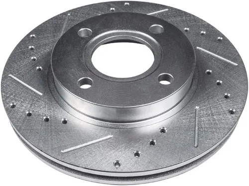 Vista 133 de Detroit Axle - Rotores de freno delantero para 04-13 Mazda 3 Rotores de frenos de disco 06-15 Mazda 5 Reemplazo: Rotor regular delantero de 11.81