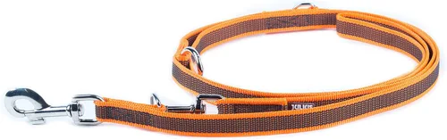 Vista 71 de Julius-K9 218GM-B-DP Correa de color y gris superagarre, ajustable, 0.551 in x 7.2 ft, azul-gris