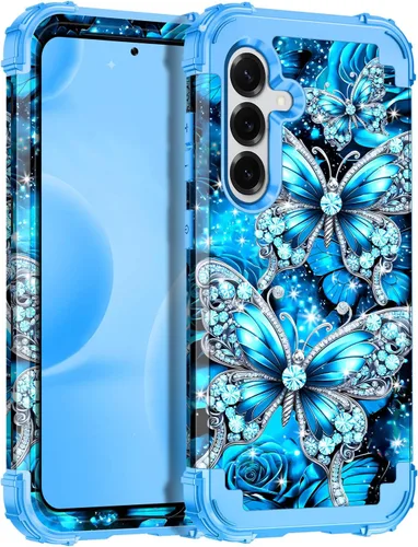 Vista 96 de Casetego Funda para Galaxy A16 5G, Tres Capas de Alta Resistencia Robusta a Prueba de Golpes, Protección Completa Rugosa de PC Duro + Parachoques