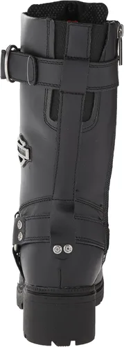 Vista 3 de Harley-Davidson Eda Botas de moto para mujer, color negro