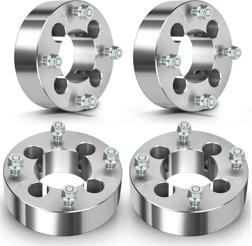 Vista 10 de ECCPP 4 adaptadores de espaciadores de rueda de 4 lengüetas de 1 pulgada, conversión de 4x110 a 4x137 10x1.25 2.913 in para 2007-2016 para Rancher