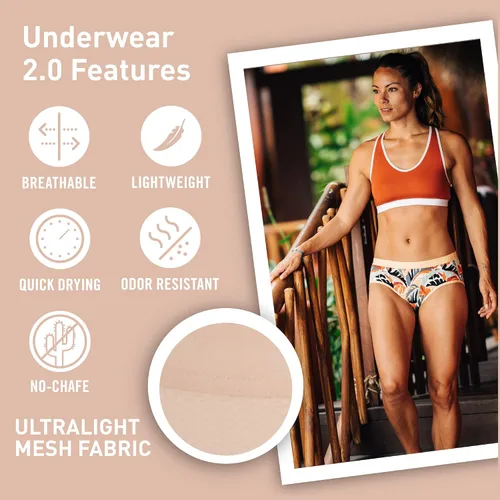 Vista 3 de Exofficio Tanga Givengo V2 para mujer