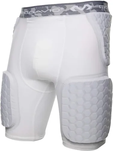 Vista 5 de McDavid - Pantalones cortos de compresión acolchados con almohadillas. Relleno para cadera, coxis y muslo
