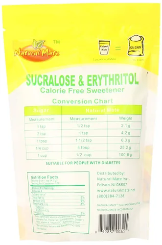 Vista 2 de Natural Mate Edulcorante, sucralosa y eritritol, 1 libra