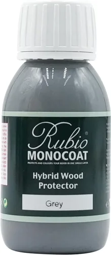 Vista 30 de Rubio Monocoat Protector de madera híbrido de 300 pies cuadrados - Chocolate Acabado de aceite de madera exterior, color y protección UV