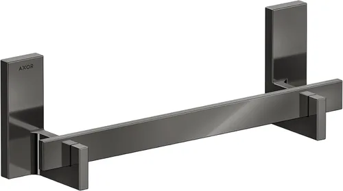 Vista 9 de AXOR Toallero rectangular universal, 12" en cromo negro cepillado, 42613340