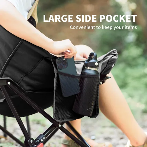 Vista 8 de Naturehike Silla de camping acolchada con asiento acolchado
