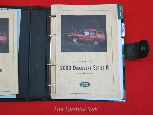 Vista 6 de 2000 Land Rover Discovery Series II Owners Manual